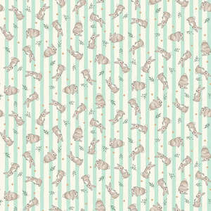 A Discount Voucher Collection: Little Ones Bunnies in Teal