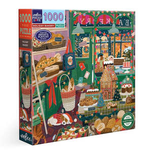 Eeboo Holiday Bakery 1000pc Puzzle