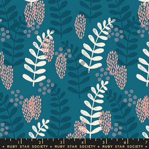 Reimagined Landscapes Fern Dell in Teal