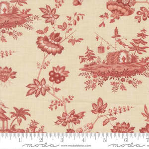 French General: Fleur de Paris Jadinage in Pearl - Garance