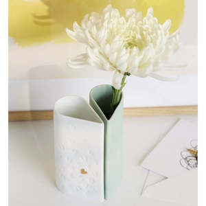 Rader Design: Rader Porcelain Hearts Vase Set of 2