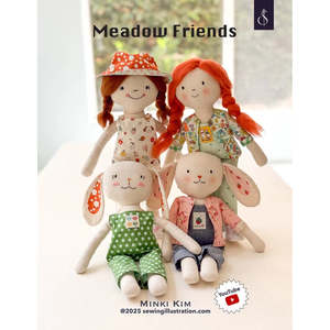 Bag Making Supplies: Meadow Friends