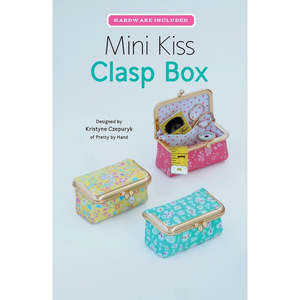 Bag Making Supplies: Mini Kiss Clasp Box