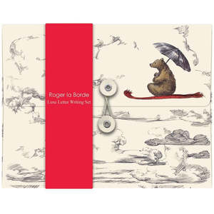 Letter Writing Sets: Flying Bear Writing Set with Stickers