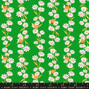 Remnants On Sale: Carousel Daisy Chain in Verdant Remnant 60cm