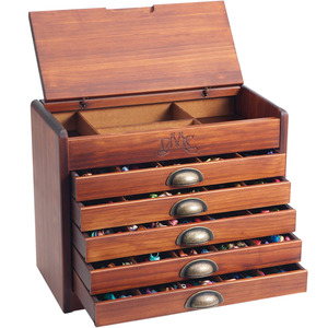 Dmc Thread: PRE-ORDER DMC Wooden Collector's Set of Drawers with Threads