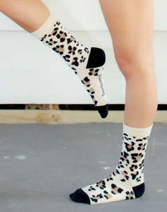 Bamboozld: Bamboozld Womens Sock - Cheetah