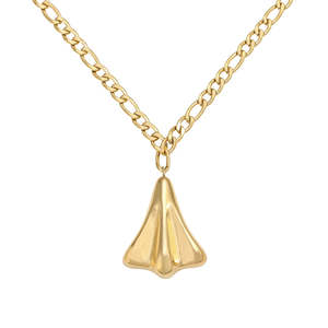 Necklaces: Pāmu Jett Necklace - Gold