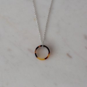 Sophie Tort Necklace Dark - Silver