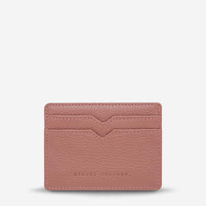 Status Anxiety Together for Now Card Wallet - Dusty Rose