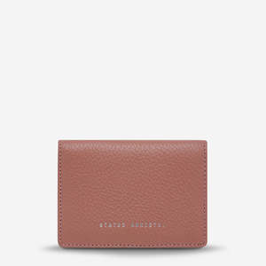 Status Anxiety Easy Does it Wallet - Dusty Rose