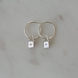 Sophie Little Lock Sleepers - Silver