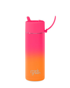 Frank Green 20oz Ceramic Reusable Bottle Gradient Summer Sunset (595ml)
