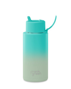 Frank Green 34oz Ceramic Reusable Bottle Gradient - Bondi Bliss (1L)
