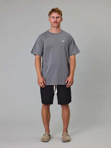 Good Friday Discount: Just Another Fisherman Stamp Sea Tee - Charcoal