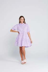 Clothing Only Discount: Thing Thing Nova Dress - Violet Daisy