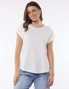 Foxwood Manly Tee - White