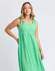 Foxwood Sage Dress - Irish Green