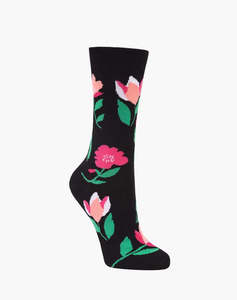 Bamboozld Women’s Socks - Magnolias