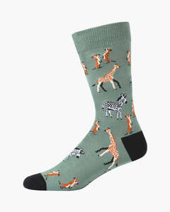 Bamboozld: Bamboozld Men’s Socks - Safari