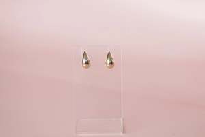 Willow Luxe Claire Drop Studs - Gold