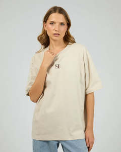 Silent Theory Luxe Tee - Chalk