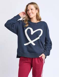 Elm Elin Crew - Navy