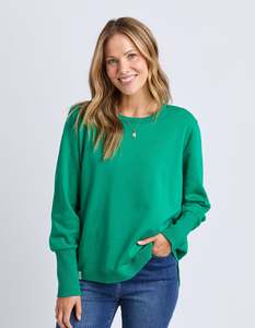 Good Friday Discount: Elm Divine Crew - Virdis Green