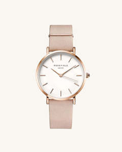 Accessories Giftware: Rosefield Womens Watch - West Village Soft Pink