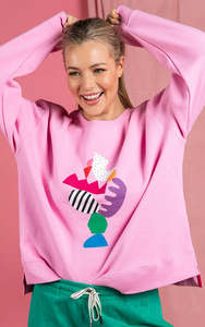 Elm Deb McNaughton Crew - Pretty Pink