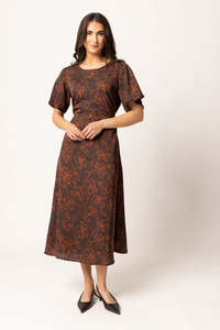 Leila Luca: Leila + Luca Riviera Dress - Walnut Whisper