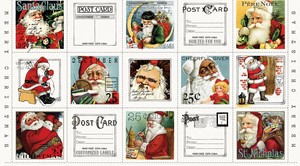 Products: Santa Postcard Panel