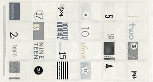 Products: Zen Christmas Advent Panel