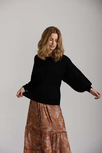 Cool Layers: Sophie Knit - Black