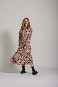 Ivy Dress - Blush print