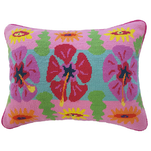Products: Hibiscus Stripe Cushion