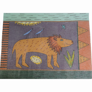 Products: Lion Needlepoint Cushion Kit
