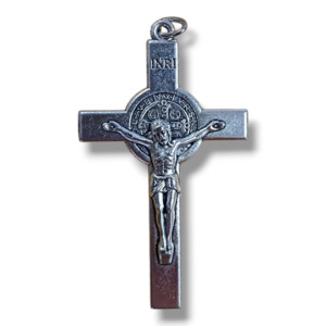 Religious Items: St Benedict Crucifix (5cm): Metal Alloy
