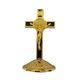 Standing Crucifix: 14k Gold Plated (4.5cm x 9cm)