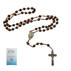 SJB Handmade Rosary - Wooden Beads 1