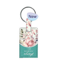 Key Rings Magnets: Keyring: "I am with you always"