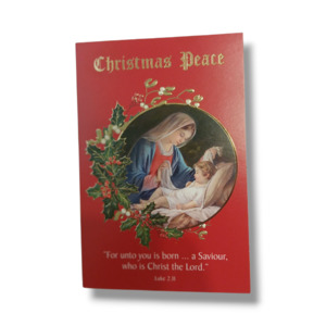 Christmas: Christmas Peace Card 1