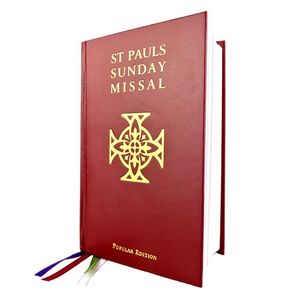 Missals: St Pauls Sunday Missal: Red Hardcover