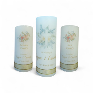 Candles: Wedding Candle: Unity Set 2