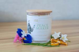 Candles: Soy Candle: St Francis of Assisi - Peace & Hope