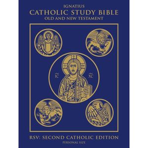 Ignatius Catholic Study Bible: Personal Size - Leather