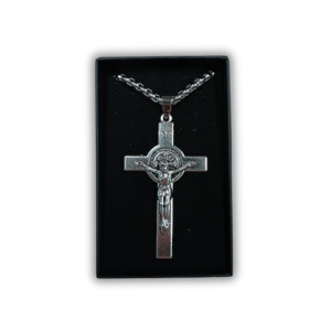 Religious Items: 5 cm Metal Crucifix with Chain