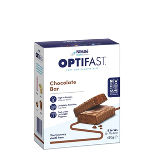 OPTIFAST VLCD Bars Chocolate 6x70g St Lukes Pharmacy