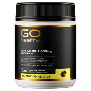Products: GO Fish Oil 2000mg Odourless 230cap St Lukes Pharmacy