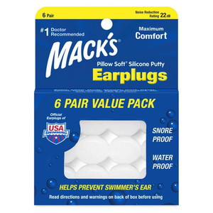 Products: Macks Earplugs 6 Pair Value Pack St Lukes Pharmacy